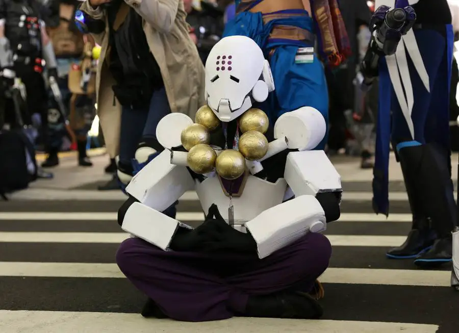 Zenyatta at the new york comic con