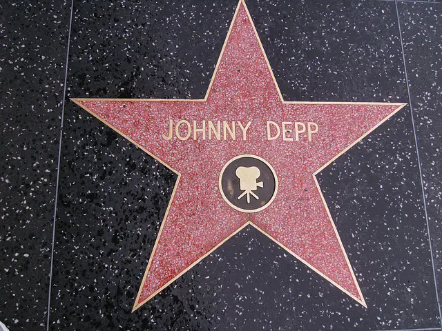 jonny depps star