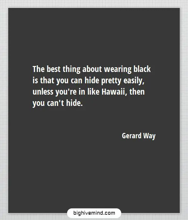 From Funny To Inspirational - The Best Gerard Way Quotes - Big Hive Mind