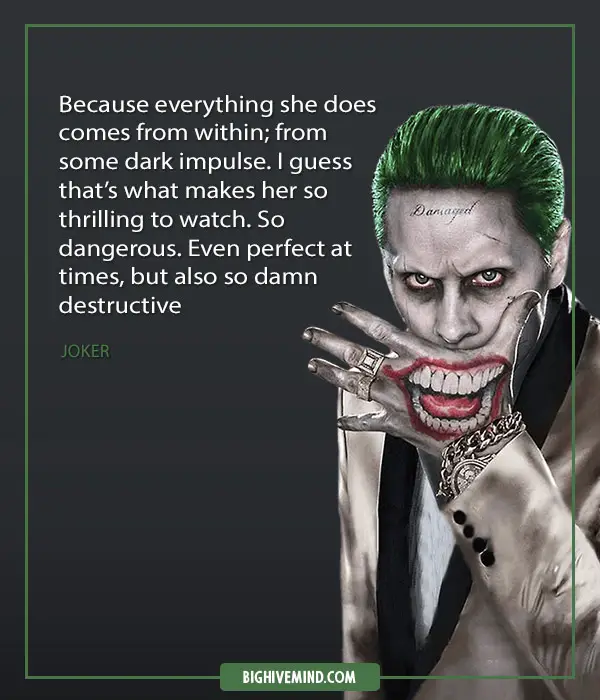 Over 80 Harley Quinn Quotes About Love The Joker And Injustice Big Hive Mind