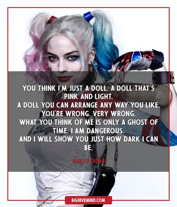 Over 80 Harley Quinn Quotes About Love The Joker And Injustice Big Hive Mind