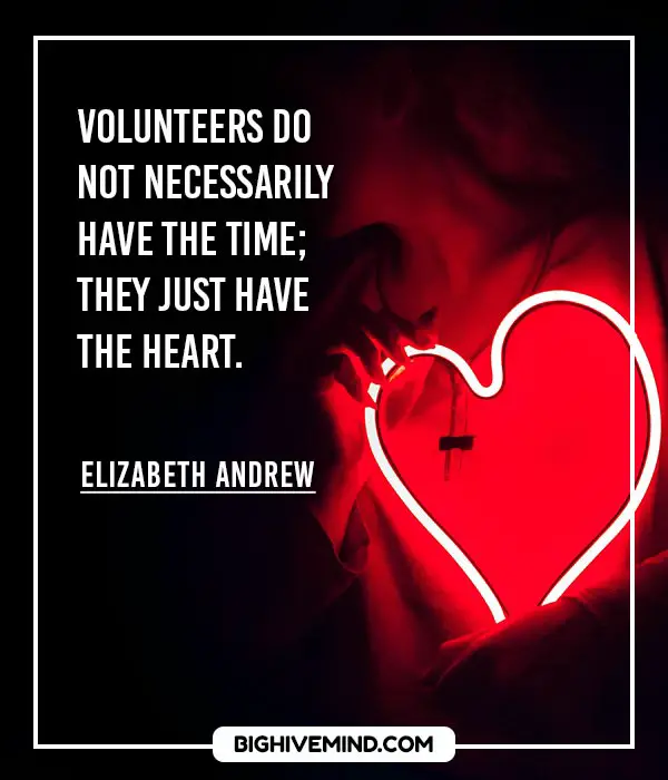 70+ Inspirational Quotes About Volunteers And Volunteering - Big Hive Mind